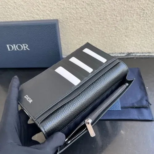 Replica Christian Dior AAA Man Long Wallets #1432082 $60.00 USD for Wholesale