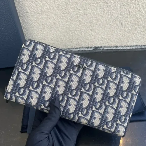 Christian Dior AAA Man Long Wallets #1432083 $64.00 USD, Wholesale Replica Christian Dior AAA Man Wallets