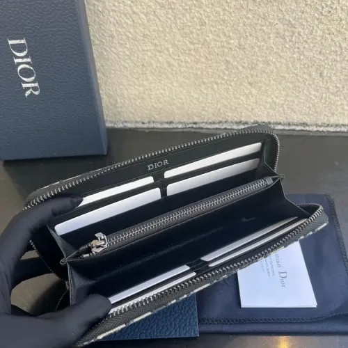 Replica Christian Dior AAA Man Long Wallets #1432083 $64.00 USD for Wholesale
