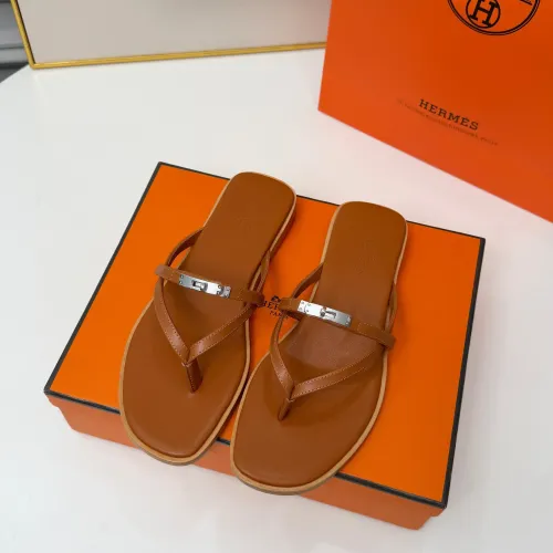 Replica Hermes Slippers For Women #1432094 $82.00 USD for Wholesale