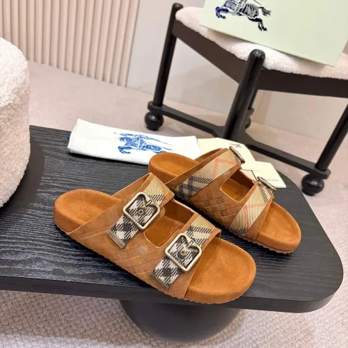 Replica Burberry Slippers For Women #1432101 $98.00 USD for Wholesale