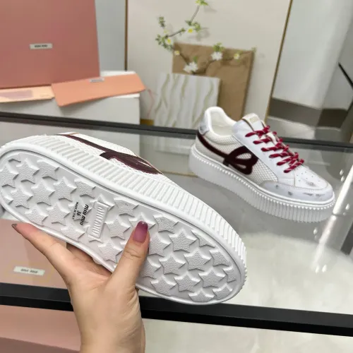 Replica MIU MIU Casual Shoes For Women #1432111 $88.00 USD for Wholesale