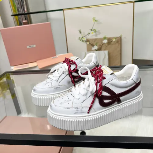 MIU MIU Casual Shoes For Women #1432112 $88.00 USD, Wholesale Replica MIU MIU Casual Shoes