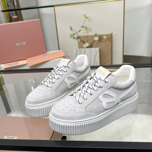 MIU MIU Casual Shoes For Women #1432113 $88.00 USD, Wholesale Replica MIU MIU Casual Shoes