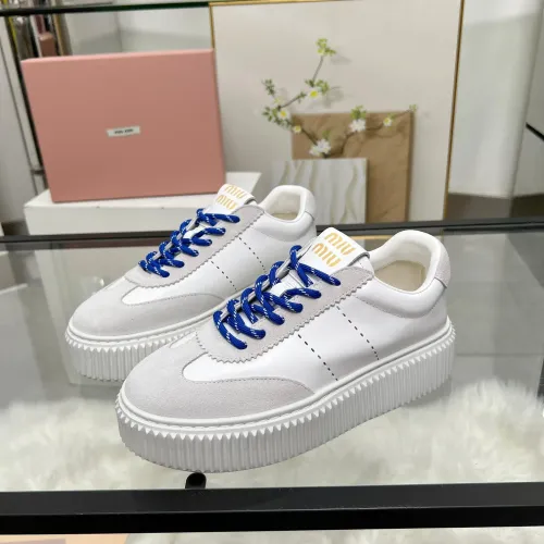 MIU MIU Casual Shoes For Women #1432116 $88.00 USD, Wholesale Replica MIU MIU Casual Shoes