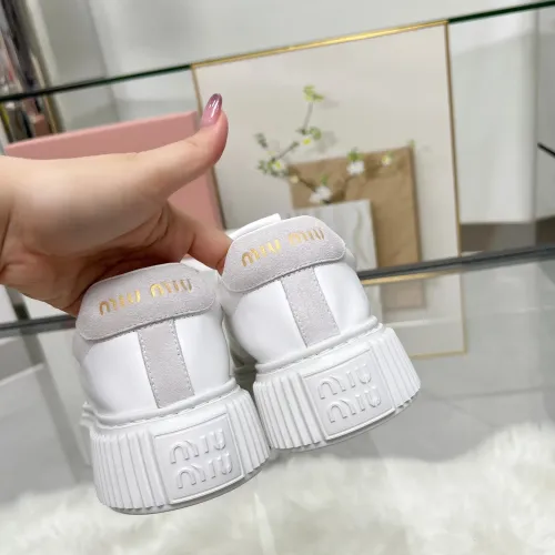 Replica MIU MIU Casual Shoes For Women #1432116 $88.00 USD for Wholesale