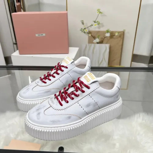 MIU MIU Casual Shoes For Women #1432117 $88.00 USD, Wholesale Replica MIU MIU Casual Shoes