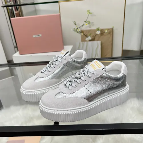 MIU MIU Casual Shoes For Women #1432118 $88.00 USD, Wholesale Replica MIU MIU Casual Shoes