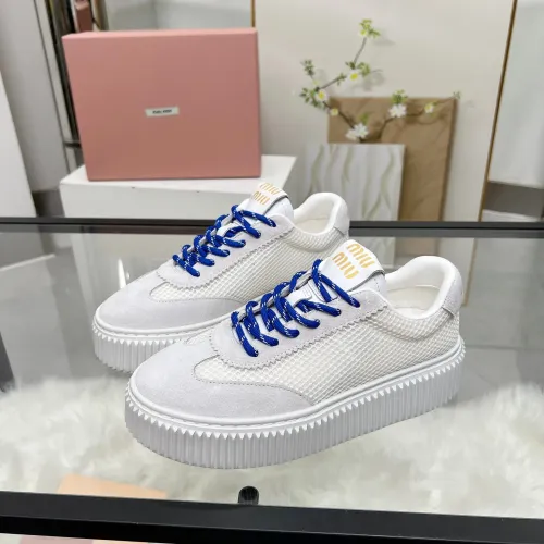 MIU MIU Casual Shoes For Women #1432120 $88.00 USD, Wholesale Replica MIU MIU Casual Shoes