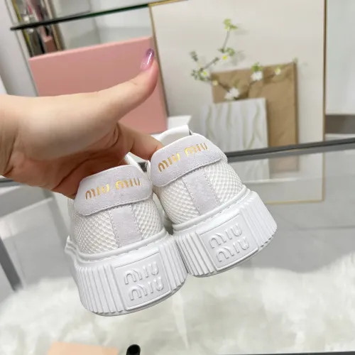 Replica MIU MIU Casual Shoes For Women #1432120 $88.00 USD for Wholesale