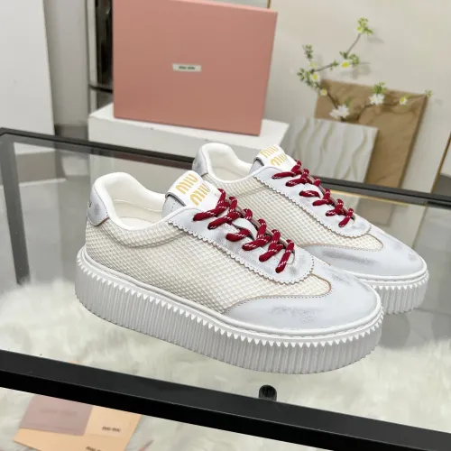 MIU MIU Casual Shoes For Women #1432121 $88.00 USD, Wholesale Replica MIU MIU Casual Shoes