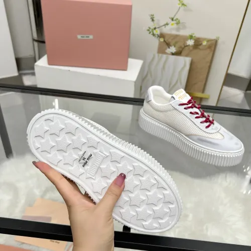 Replica MIU MIU Casual Shoes For Women #1432121 $88.00 USD for Wholesale