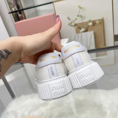 Replica MIU MIU Casual Shoes For Women #1432121 $88.00 USD for Wholesale