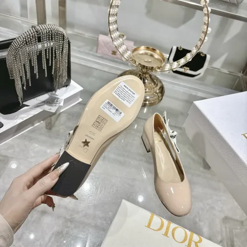 Replica Christian Dior Flat Shoes For Women #1432122 $92.00 USD for Wholesale