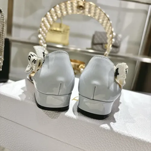 Replica Christian Dior Flat Shoes For Women #1432123 $92.00 USD for Wholesale