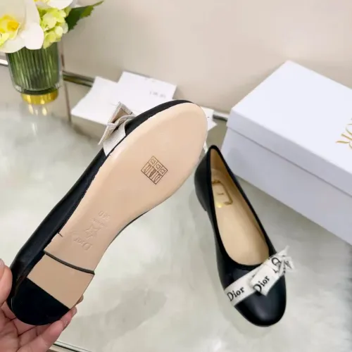Replica Christian Dior Flat Shoes For Women #1432125 $96.00 USD for Wholesale