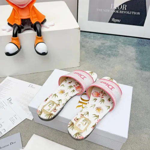 Replica Christian Dior Slippers For Women #1432126 $76.00 USD for Wholesale