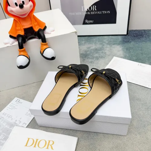 Replica Christian Dior Slippers For Women #1432127 $80.00 USD for Wholesale