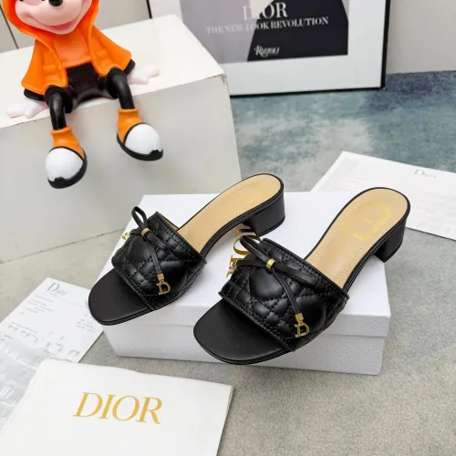 Christian Dior Slippers For Women #1432128 $85.00 USD, Wholesale Replica Christian Dior Slippers