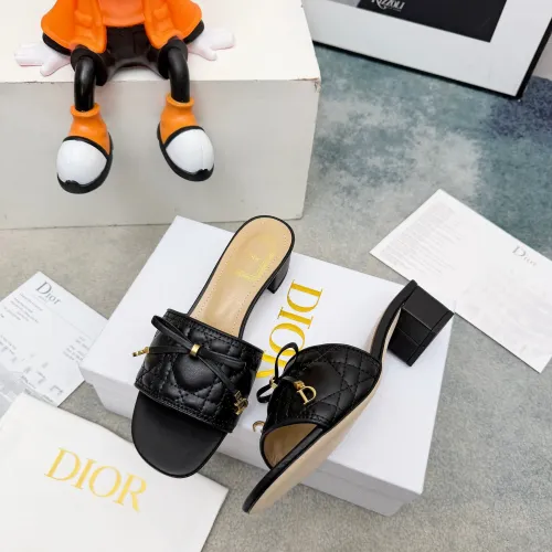 Replica Christian Dior Slippers For Women #1432128 $85.00 USD for Wholesale