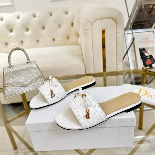 Christian Dior Slippers For Women #1432134 $85.00 USD, Wholesale Replica Christian Dior Slippers