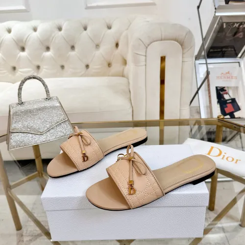 Christian Dior Slippers For Women #1432135 $85.00 USD, Wholesale Replica Christian Dior Slippers