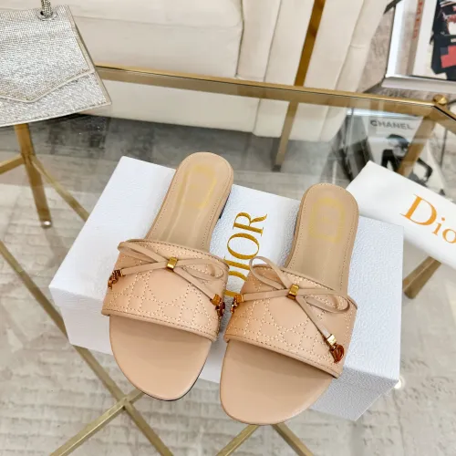 Replica Christian Dior Slippers For Women #1432135 $85.00 USD for Wholesale