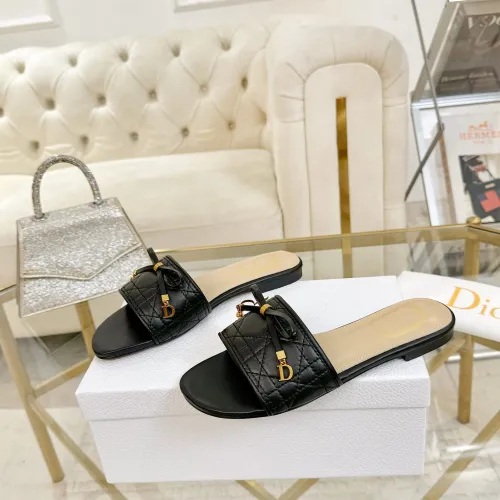 Christian Dior Slippers For Women #1432137 $85.00 USD, Wholesale Replica Christian Dior Slippers
