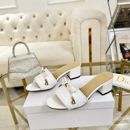 Christian Dior Slippers For Women #1432138 $92.00 USD, Wholesale Replica Christian Dior Slippers