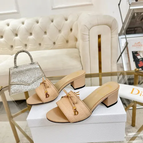 Christian Dior Slippers For Women #1432139 $92.00 USD, Wholesale Replica Christian Dior Slippers