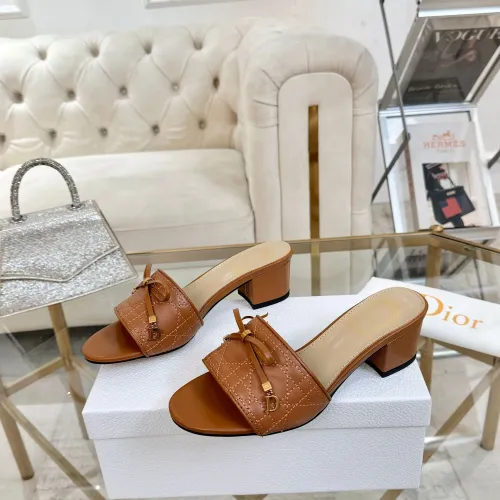 Christian Dior Slippers For Women #1432140 $92.00 USD, Wholesale Replica Christian Dior Slippers