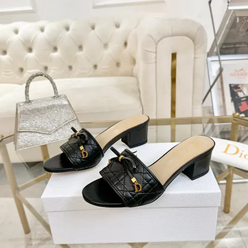 Christian Dior Slippers For Women #1432141 $92.00 USD, Wholesale Replica Christian Dior Slippers