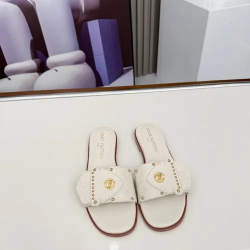 Replica Louis Vuitton Slippers For Women #1432142 $85.00 USD for Wholesale