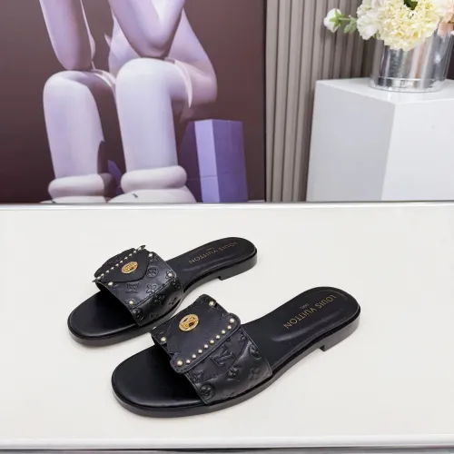 Louis Vuitton Slippers For Women #1432143 $85.00 USD, Wholesale Replica Louis Vuitton Slippers
