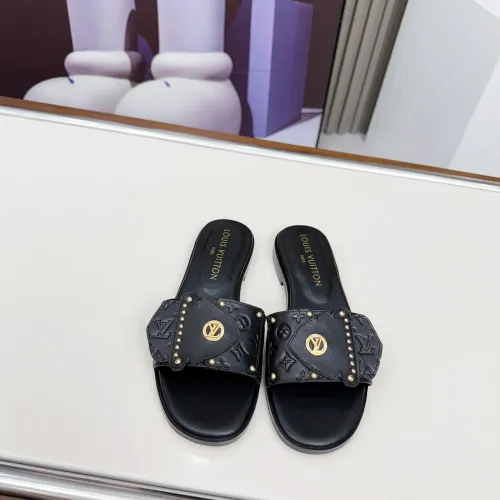 Replica Louis Vuitton Slippers For Women #1432143 $85.00 USD for Wholesale