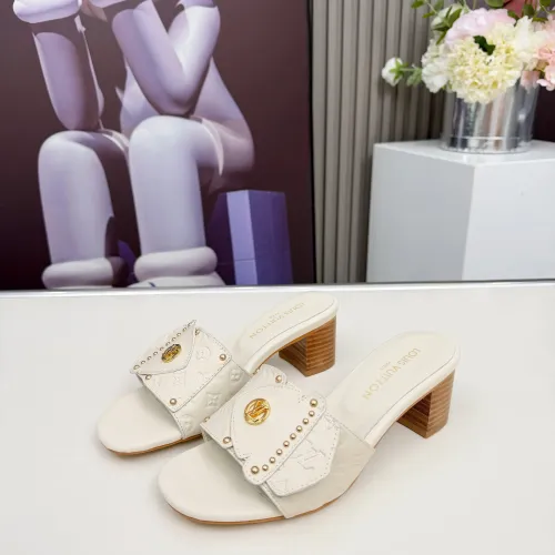 Louis Vuitton Slippers For Women #1432144 $92.00 USD, Wholesale Replica Louis Vuitton Slippers