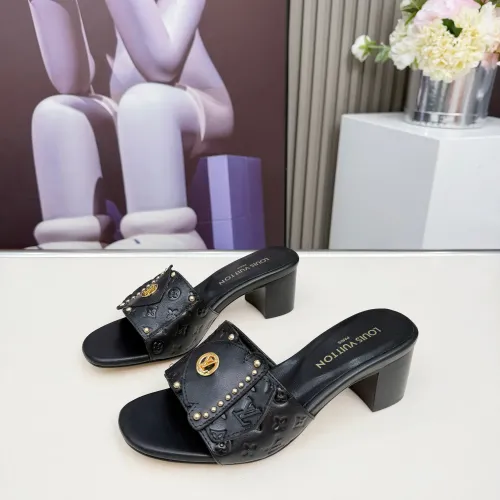 Louis Vuitton Slippers For Women #1432145 $92.00 USD, Wholesale Replica Louis Vuitton Slippers