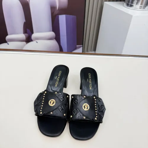 Replica Louis Vuitton Slippers For Women #1432145 $92.00 USD for Wholesale