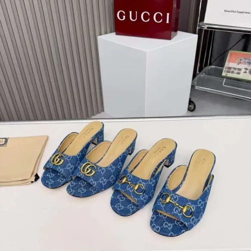 Replica Gucci Slippers For Women #1432154 $68.00 USD for Wholesale