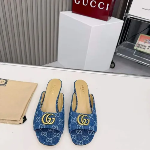 Replica Gucci Slippers For Women #1432154 $68.00 USD for Wholesale