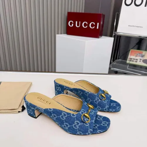 Replica Gucci Slippers For Women #1432155 $68.00 USD for Wholesale