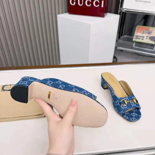 Replica Gucci Slippers For Women #1432155 $68.00 USD for Wholesale