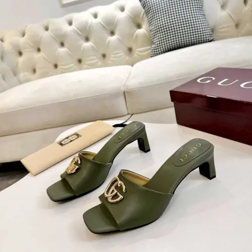 Gucci Slippers For Women #1432195 $85.00 USD, Wholesale Replica Gucci Slippers