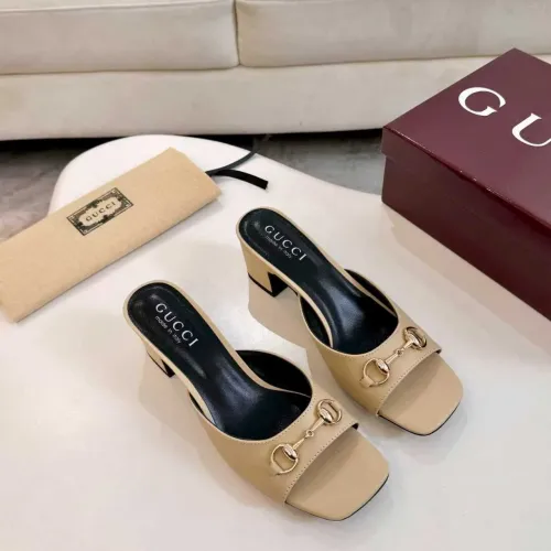 Replica Gucci Slippers For Women #1432200 $85.00 USD for Wholesale