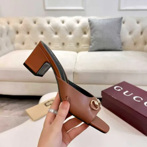 Replica Gucci Slippers For Women #1432201 $85.00 USD for Wholesale
