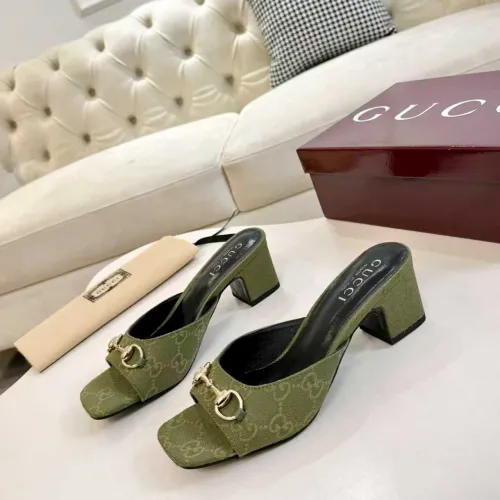 Gucci Slippers For Women #1432204 $85.00 USD, Wholesale Replica Gucci Slippers