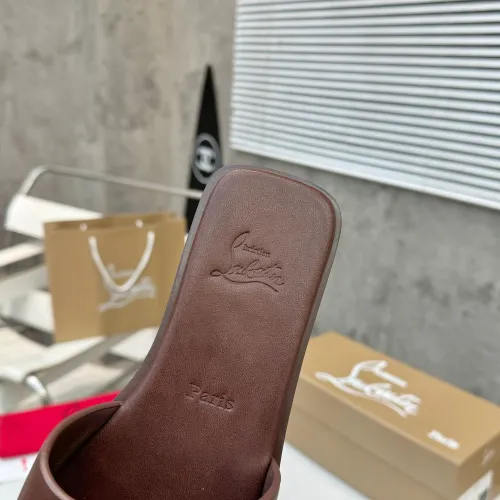 Replica Christian Louboutin CL Slippers For Women #1432221 $92.00 USD for Wholesale