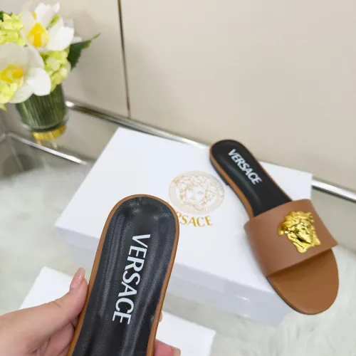 Replica Versace Slippers For Women #1432225 $82.00 USD for Wholesale