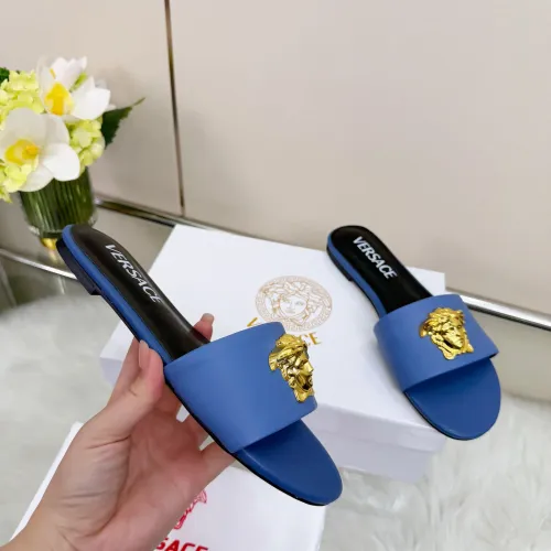 Replica Versace Slippers For Women #1432226 $82.00 USD for Wholesale