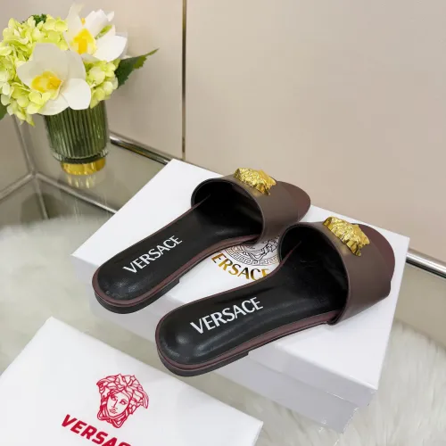 Replica Versace Slippers For Women #1432227 $82.00 USD for Wholesale